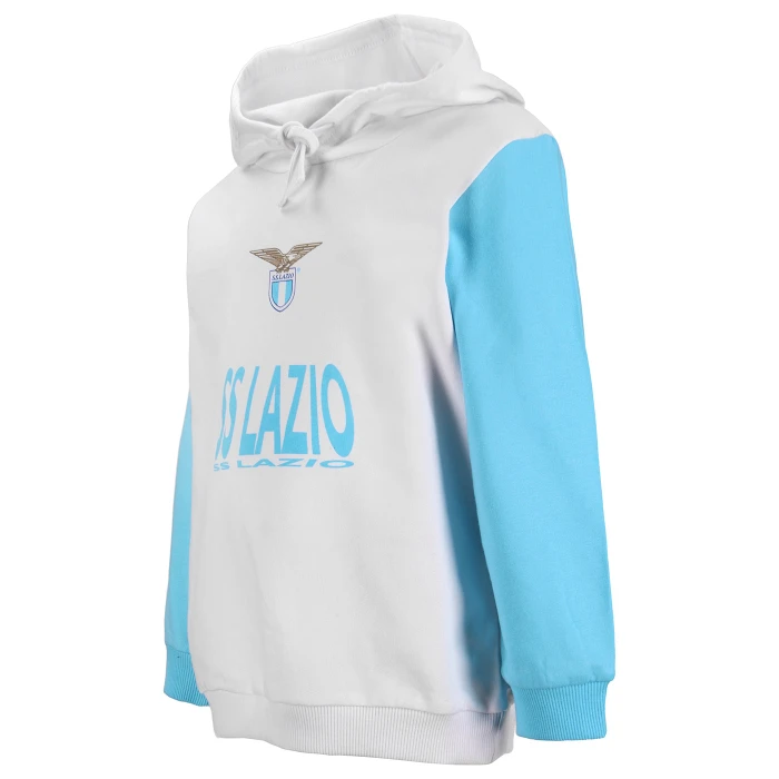 SS LAZIO LIGHT BLUE HOODIE - KIDS