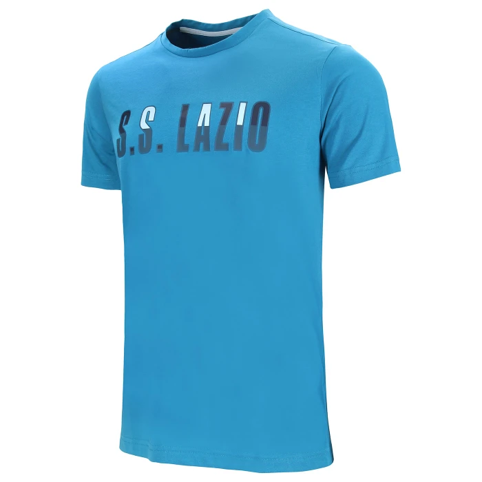 SS LAZIO CELESTIAL BLUE LOGO T-SHIRT 2024/25