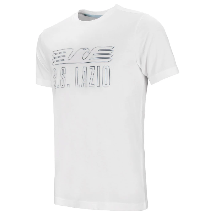 SS LAZIO WHITE GRAPHIC T-SHIRT 2024/25