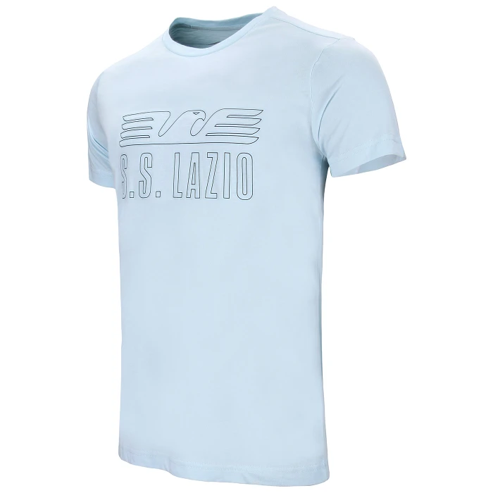 SS LAZIO LIGHT BLUE GRAPHIC T-SHIRT 2024/25