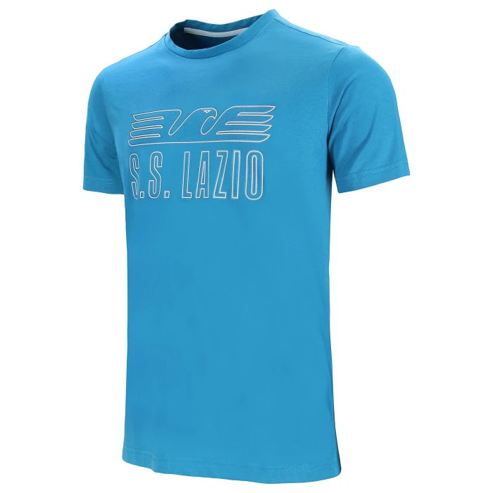 SS LAZIO CELESTIAL BLUE GRAPHIC T-SHIRT 2024/25