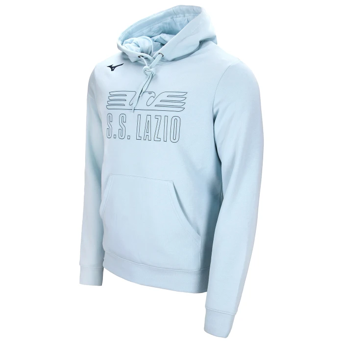 SS LAZIO LIGHT BLUE GRAPHIC HOODIE 2024/25