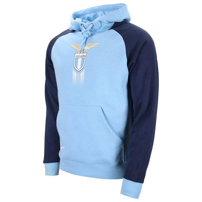 SS LAZIO FAN LIGHT BLUE HOODIE 2024/25