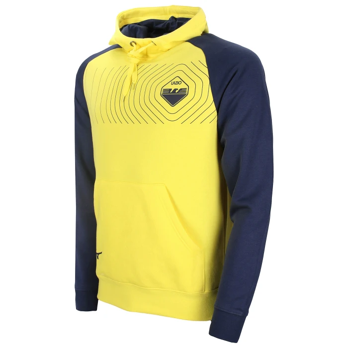 SS LAZIO FAN GRAPHIC YELLOW HOODIE 2024/25