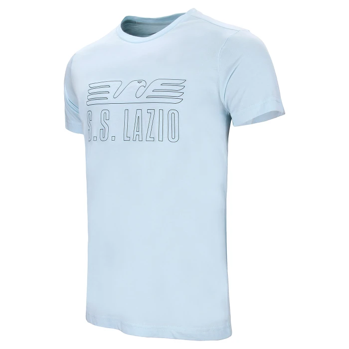 SS LAZIO LIGHT BLUE GRAPHIC T-SHIRT 2024/25 - KIDS