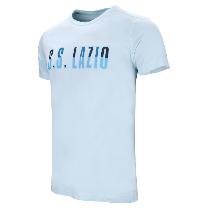 SS LAZIO LIGHT BLUE LOGO T-SHIRT 2024/25 - KIDS