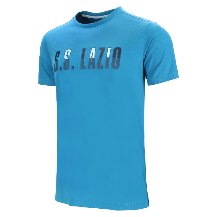 SS LAZIO CELESTIAL BLUE LOGO T-SHIRT 2024/25 - KIDS