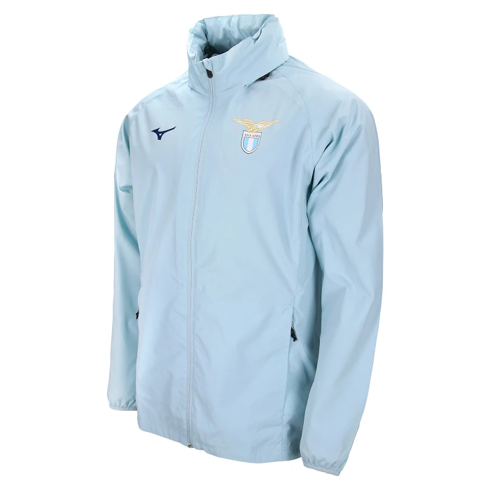 SS LAZIO LIGHT BLUE RAIN JACKET 2024 25 KIDS