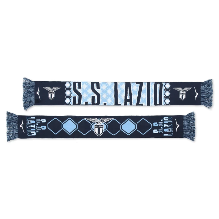 SS LAZIO DOUBLE FACE BLUE SCARF 2024/25